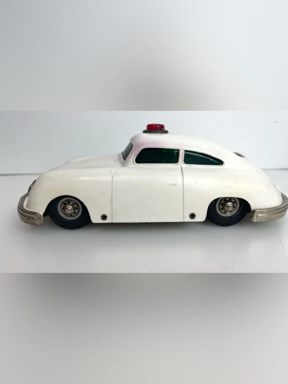 Vintage 1960s Porsche 356 Polizei Police friction car toy collectible